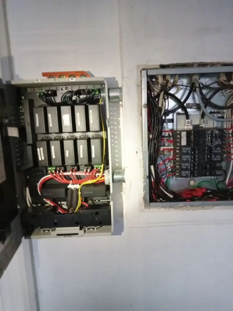 Electrical panel upgrade completed for Commercial Electrician Services in Kings Point